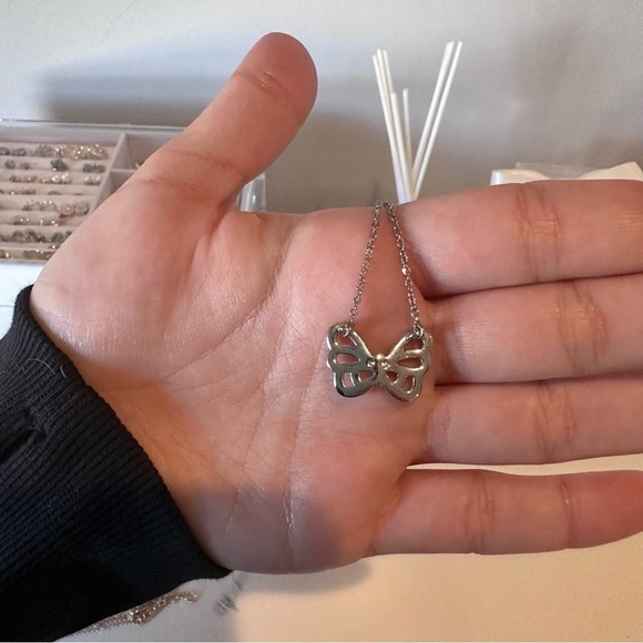 Swarovski Butterfly Necklace - Picture 4 of 5